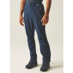 Regatta Highton Waterproof  Stretch Overtrousers Navy Large 39.7" W 30" L