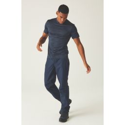 Regatta Highton Waterproof  Stretch Overtrousers Navy Large 39.7" W 30" L