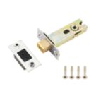 Smith & Locke Nickel Tubular WC Deadbolt 76mm Case - 57mm Backset
