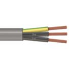 Time 3-Core YY Grey 1.5mm²  Unscreened Control Cable 1m Coil