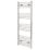 Towelrads 1200mm x 500mm 1163BTU Chrome Flat  Towel Radiator