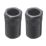 Deta TTE Female Conduit Adaptors 25mm Black 2 Pack