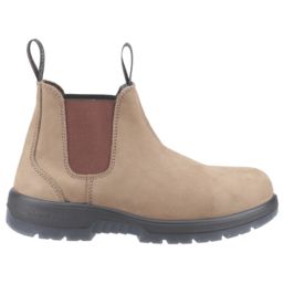 Hard Yakka Brumby Size 9  Tan Water-Resistant Non Safety Dealer Boots