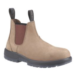 Hard Yakka Brumby Size 9  Tan Water-Resistant Non Safety Dealer Boots