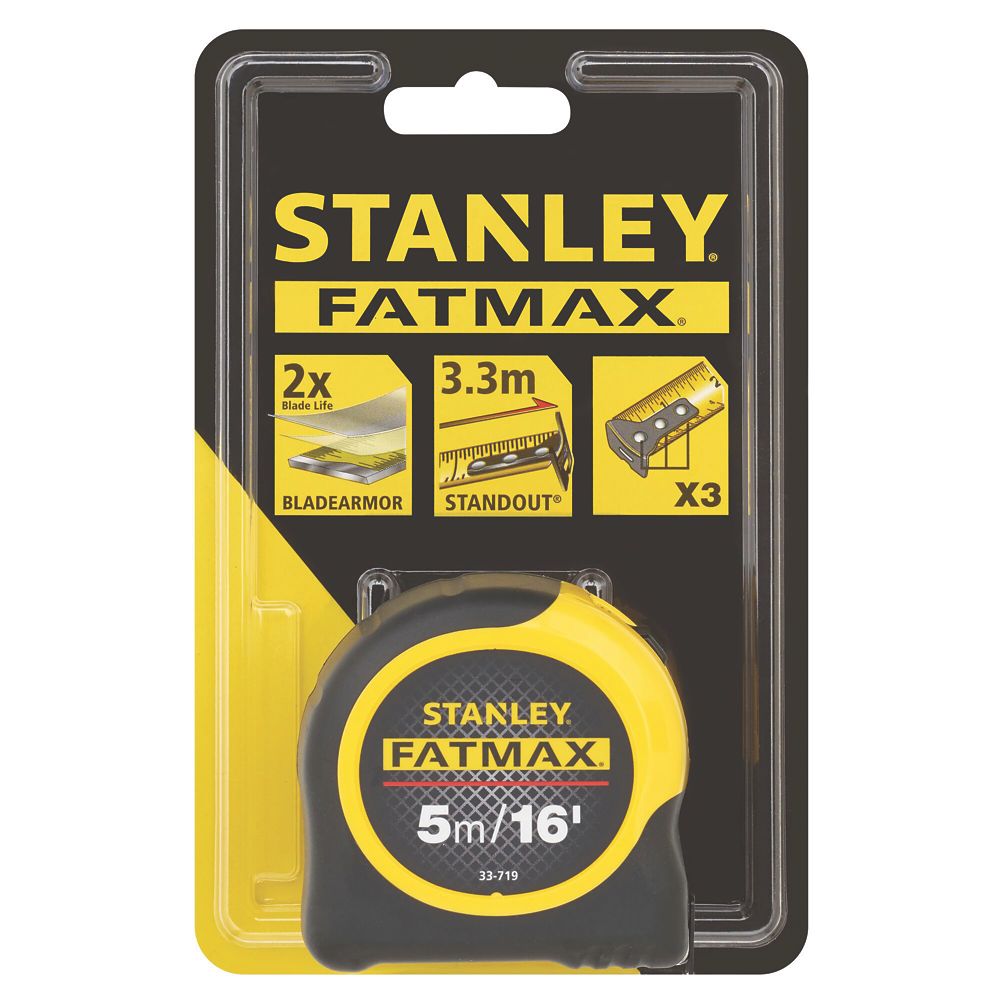 Metre stanley deals fatmax 5m