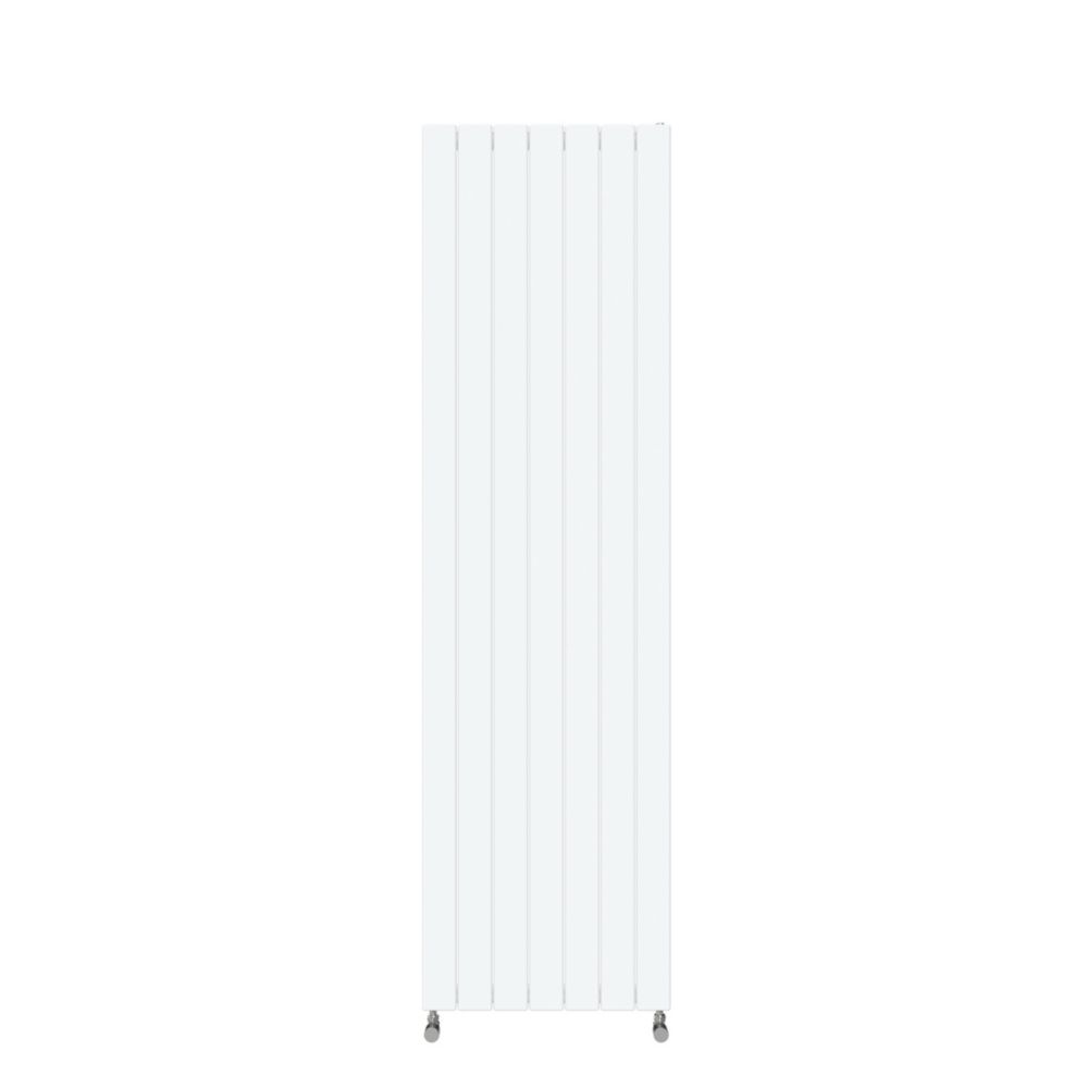 Flomasta 1800mm x 433mm 3091BTU White Vertical Designer Radiator