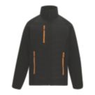 Regatta   Jacket Black / Orange Pop 4X Large 59" Chest