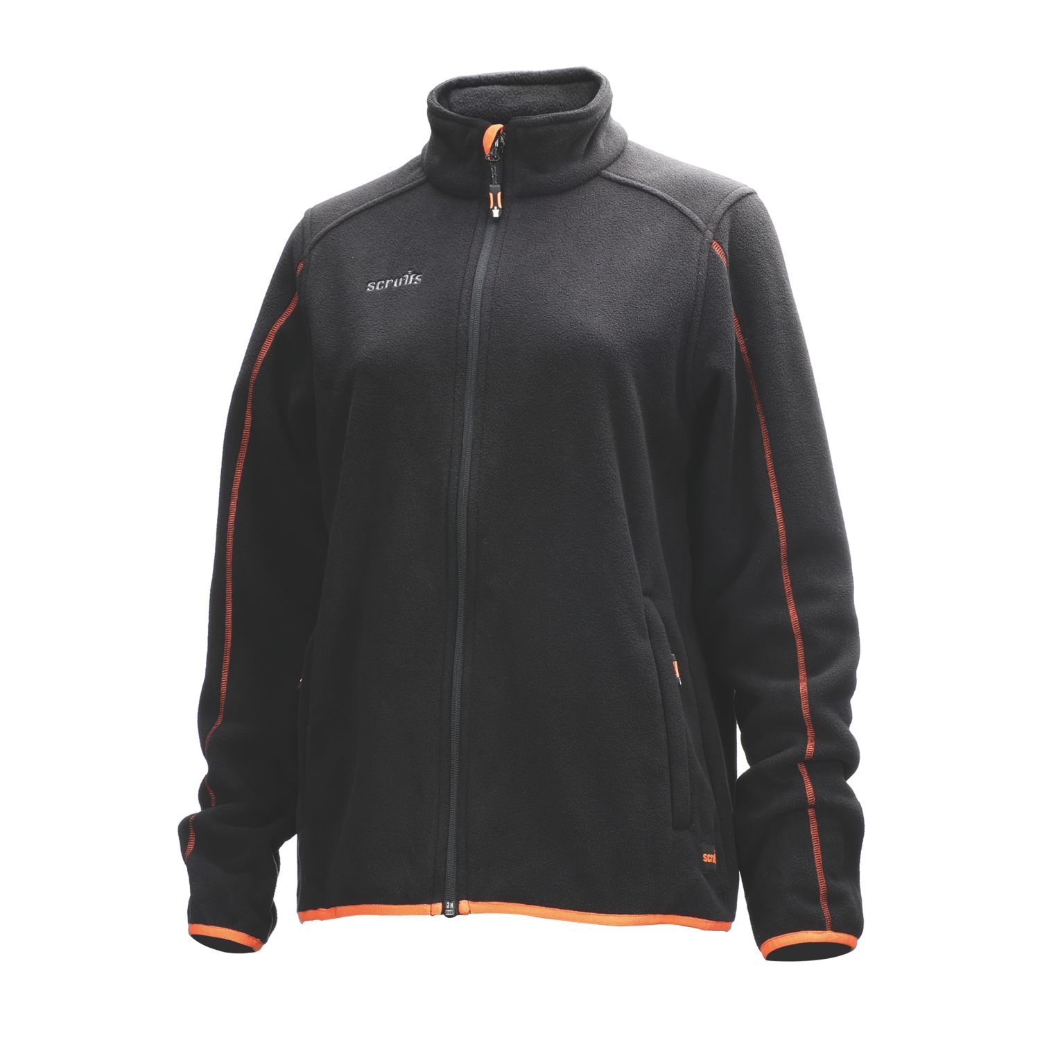 Scruffs Harbour Worker Womens Microfleece Jacket Black Size 14 (315EJ)