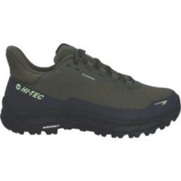 Hi-Tec Alitutude Lite Size 11  Olive Waterproof  Non Safety Trainers