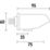 Bristan Vandal-Resistant Fixed Shower Head Chrome-Plated 62mm