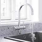 Swirl  3-in-1 Instant Hot Water Tap Chrome