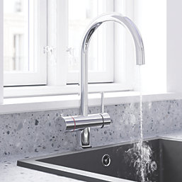 Swirl  3-in-1 Instant Boiling Water Tap Chrome
