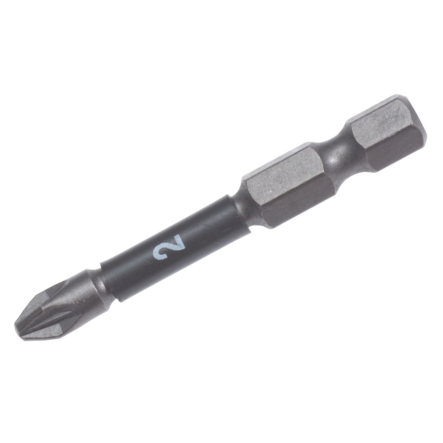 Wera Impaktor 1/4" 50mm Hex Shank PZ2 Diamond-Coated Screwdriver Bits 5 Pack (315HP)