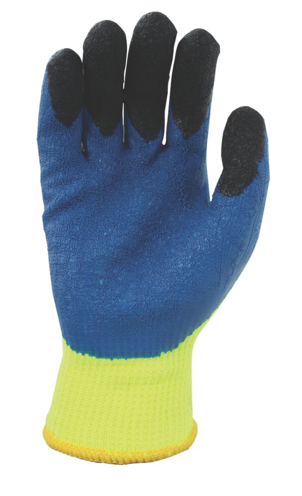 Site SWG321 Thermal Cut Resistant Gloves Grey/Black Large - Screwfix