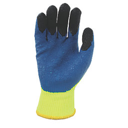 UCI KoolGrip Thermal Latex Grip Gloves Yellow Medium