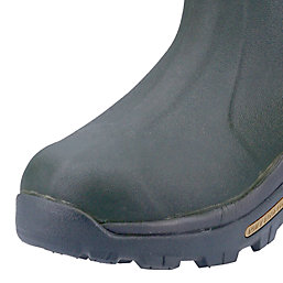 Muck Boots Muckmaster Hi Metal Free  Non Safety Wellies Moss Size 9