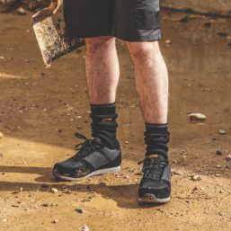 DEWALT Lennox Size 7  Black   Steel Toe Cap Safety Trainers