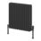 Reina 600mm x 600mm 3338BTU Black Square 2 Column Radiator
