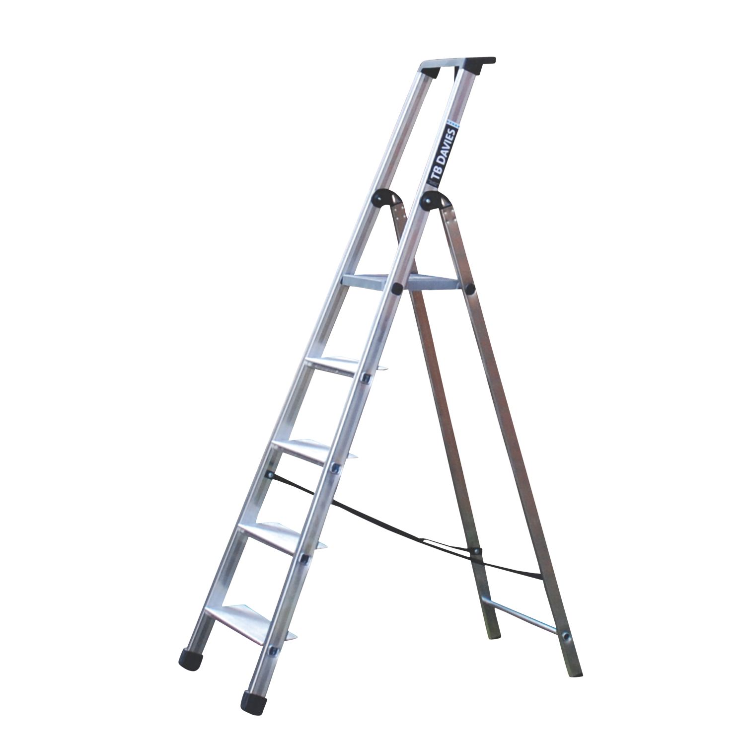 TB Davies Aluminium 1.72m 5 Step Platform Step Ladder (315PG)