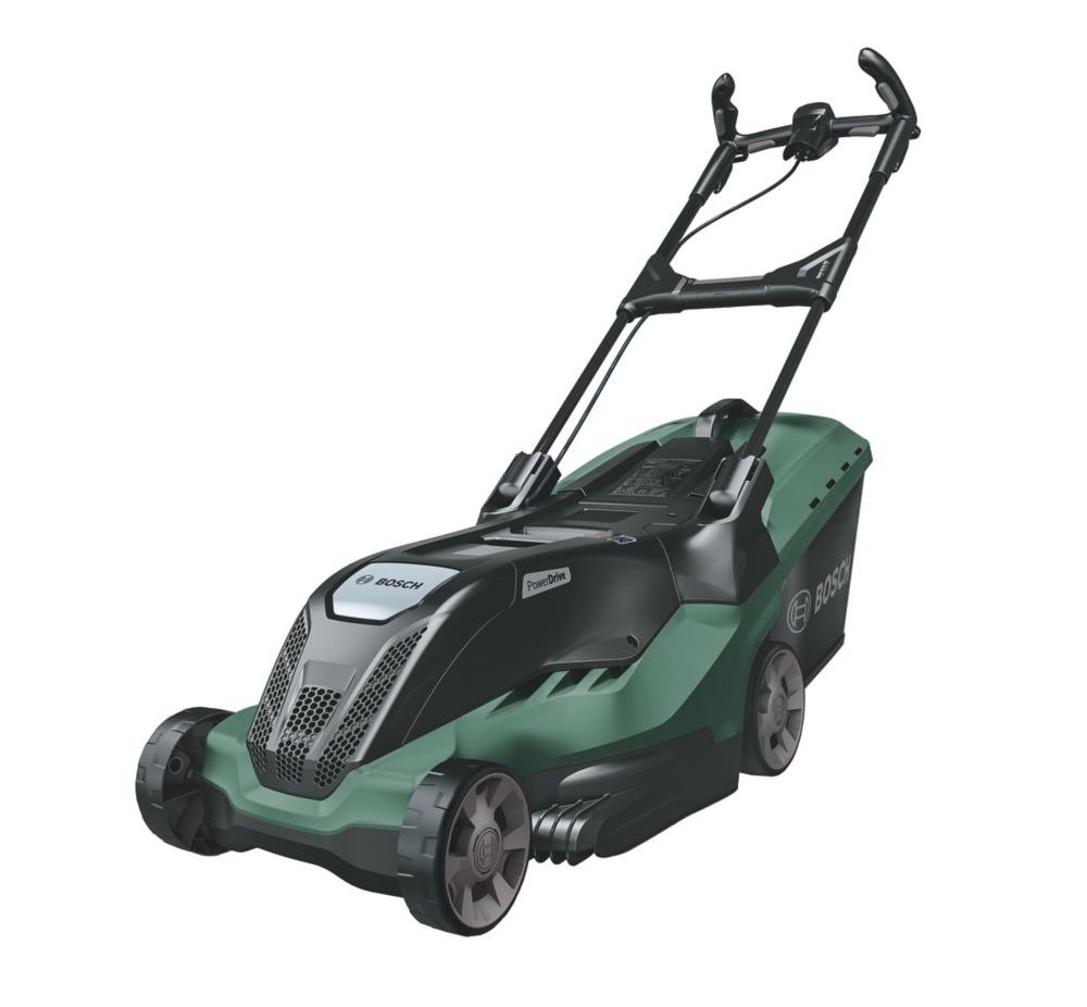 Bosch rotak 43 li deals ergoflex cordless lawnmower screwfix