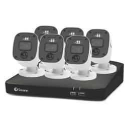 6 channel best sale security camera system