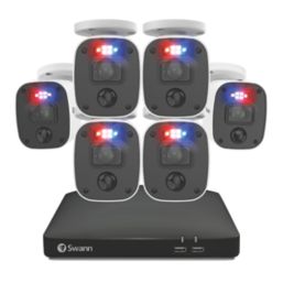 Swann Enforcer SWDVK-846806MQB-EU 1TB HDDGB 8-Channel 1080p DVR CCTV Kit & 6 Indoor & Outdoor Cameras