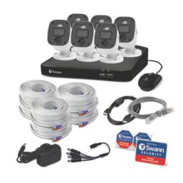 Swann Enforcer SWDVK-846806MQB-EU 1TB HDDGB 8-Channel 1080p DVR CCTV Kit & 6 Indoor & Outdoor Cameras