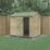 Forest Beckwood 7' 6" x 6' (Nominal) Reverse Apex Shiplap Timber Shed with Base & Assembly