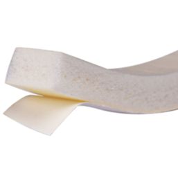 Stormguard Jumbo Rubber Foam Weatherstrip White 3m