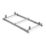 Van Guard VG337-3-L2H1 Toyota ProAce 2016 on ULTI Van Roof Bars 1400mm