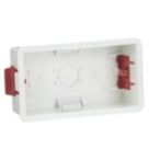 Knightsbridge  2-Gang Dry Lining  Box 47mm 10 Pack