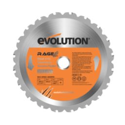 Evolution  Wood/Metal/Plastic Circular Saw Blade 185mm x 20mm 20T