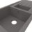Swirl Erzen 1.5 Bowl  Grey Composite Sink 1000mm x 500mm