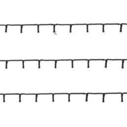 120 LED Indoor & Outdoor Ice White String Christmas Lights