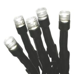 120 LED Indoor & Outdoor Ice White String Christmas Lights