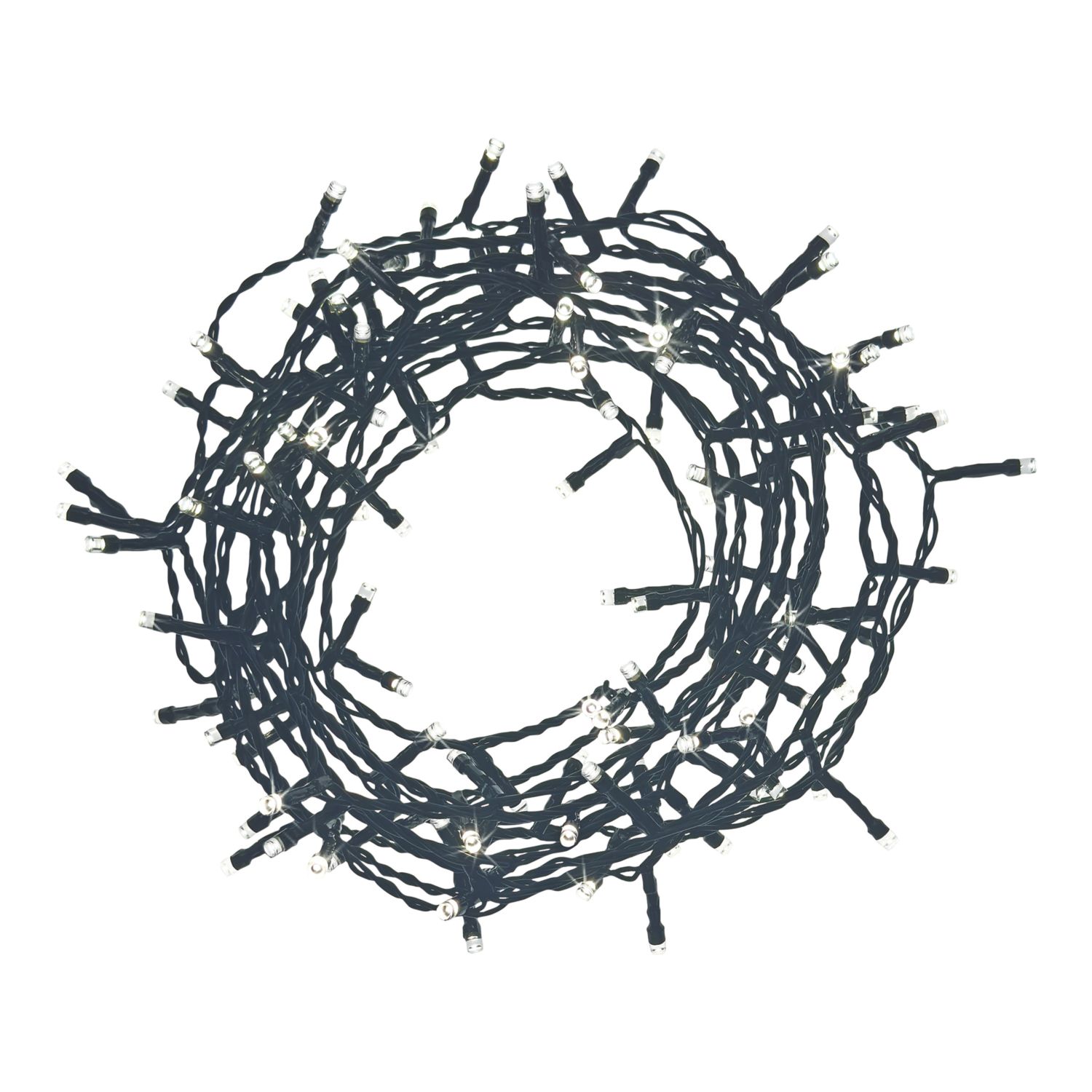 120 LED Indoor & Outdoor Ice White String Christmas Lights (316CL)