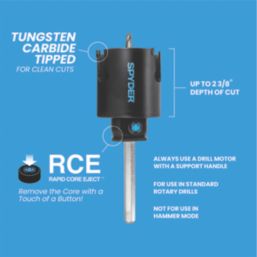 Spyder  11-Saw Multi-Material Holesaw Kit