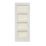 4-Clear Light Primed White Wooden Shaker Internal Door 2032mm x 813mm
