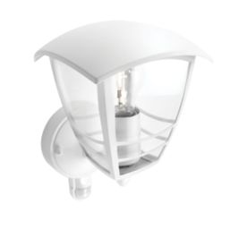 Philips Creek Outdoor Wall Light With PIR Sensor White