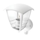Philips Creek Outdoor Wall Light With PIR Sensor White