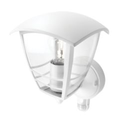 Philips Creek Outdoor Wall Light With PIR Sensor White