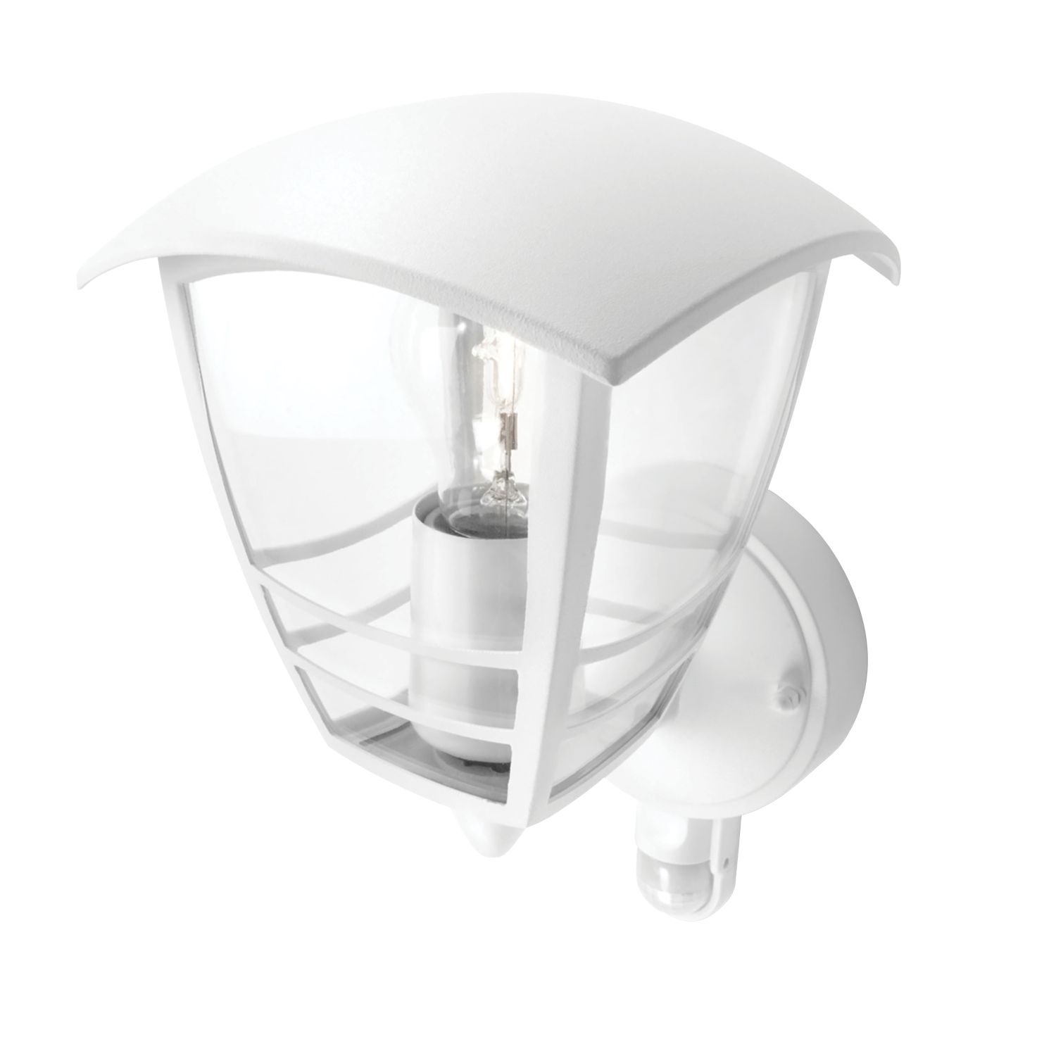 Philips Creek Outdoor Wall Light With PIR Sensor White (316JA)