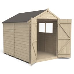 Forest  6' x 8' (Nominal) Apex Overlap Timber Shed