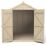 Forest  6' x 8' (Nominal) Apex Overlap Timber Shed
