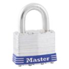 Master Lock 1EURD   Water-Resistant   Padlock Steel 44mm