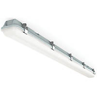 4lite  Single 5ft Non-Maintained Emergency LED Non Corrosive Batten With Microwave Sensor 30W 3230lm 230V