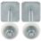 Armitage Shanks Portman Wash Basin Fixing Set 246 x 246 mm