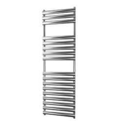 Towelrads 1500mm x 500mm 1528BTU Chrome Flat Designer Towel Radiator