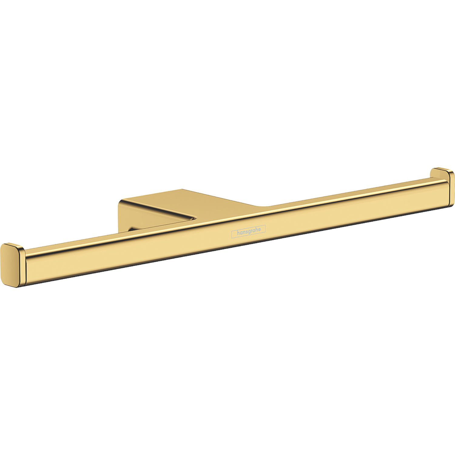 Hansgrohe AddStoris Double Toilet Roll Holder Polished Gold Optic (316VG)
