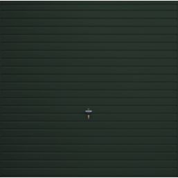 Gliderol Horizontal 7' x 6' 6" Non-Insulated Frameless Steel Up & Over Garage Door Fir Green